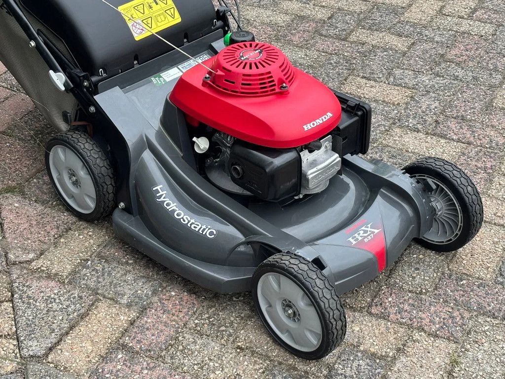 Honda HRX537HY gebruikte grasmaaier 53cm hydrost. mesk. mulch