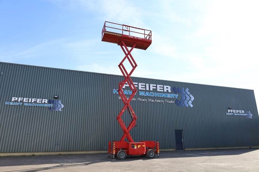 Genie GS3369DC Electric, 11.9m Working Height, 454kg Cap