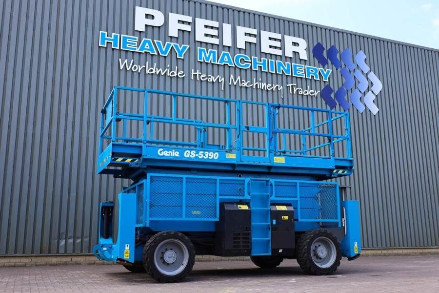 Genie GS5390 Diesel, 4x4 Drive, 18.15m Working Height, 6