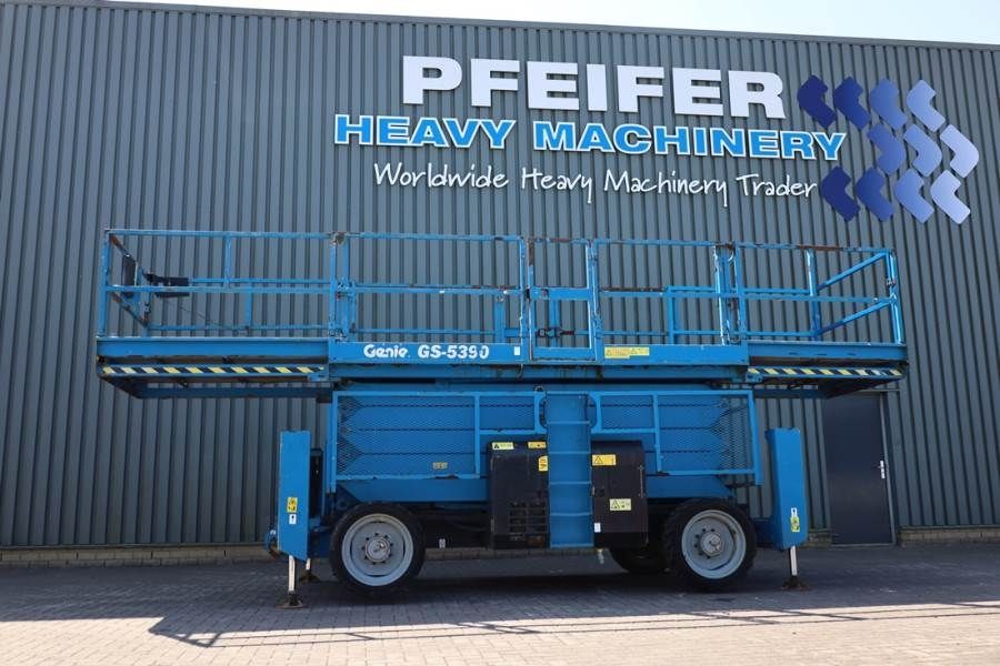 Genie GS5390 Diesel, 4x4 Drive, 18.15m Working Height, 6