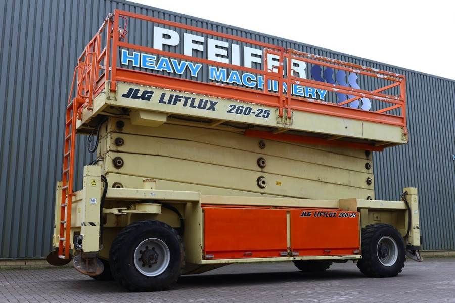 JLG 260-25 Diesel, 4x4 Drive, 9.80m Hydraulic Deck Ext