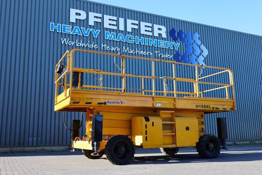 Haulotte H15SXL Diesel, 4x4 Drive, 15m Working Height, 500k