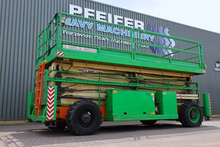 Holland Lift Megastar G-320DL30-4WDS/N Diesel, 4x4x4 Drive, 34m