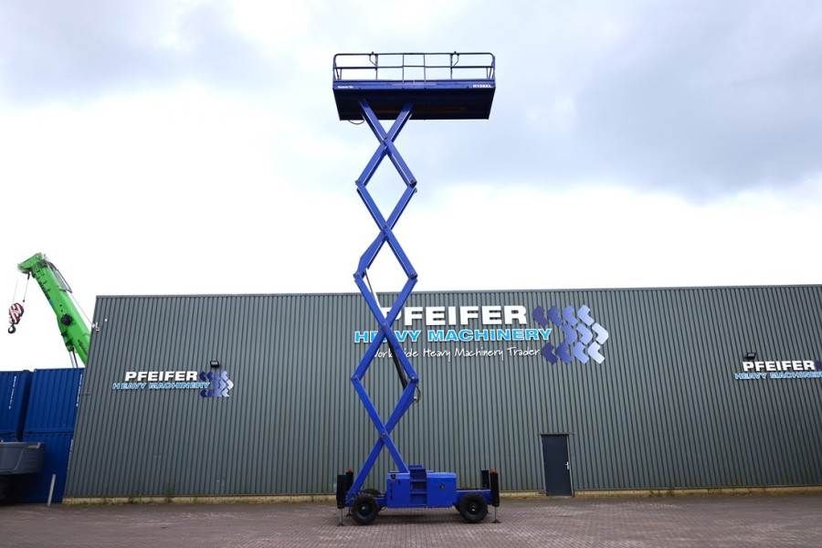 Haulotte H15SXL Diesel, 4x4 Drive, 15m Working Height, 500k