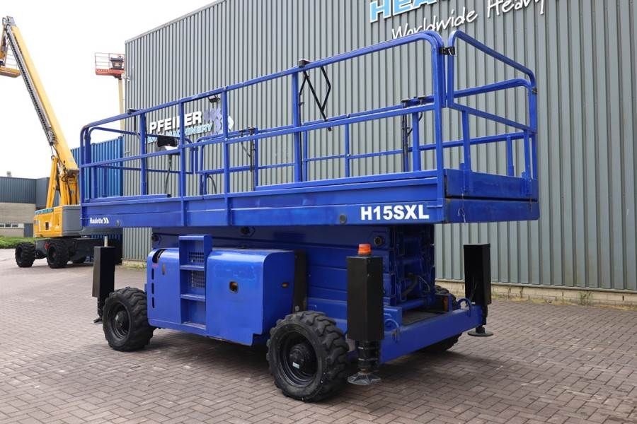 Haulotte H15SXL Diesel, 4x4 Drive, 15m Working Height, 500k