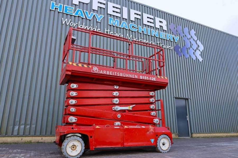 PB LIFT S151-12E Electric, 15m Working Height, 550kg