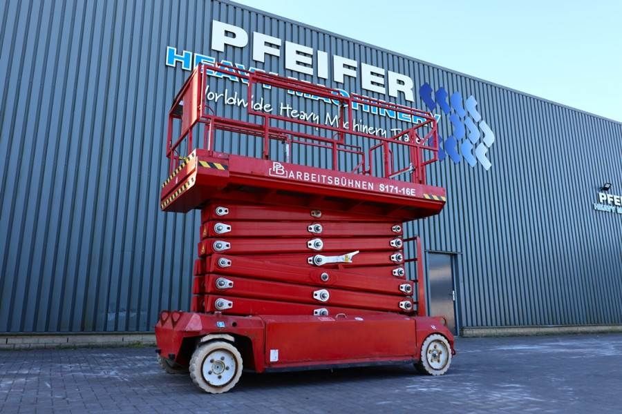 PB LIFT S171-16E Electric, 17.3m Working Height, 400k