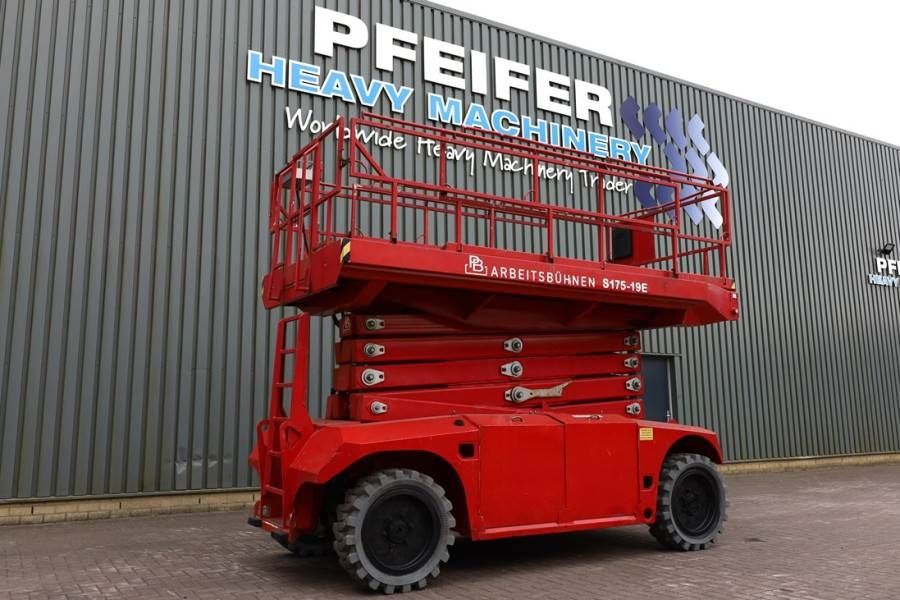 PB LIFT S175-19E 4x4 Electric, 4x4 Drive, 18.1m Worki