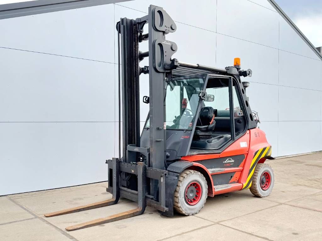 Linde H60T-03 - Duplex / Side Shift / German Machine