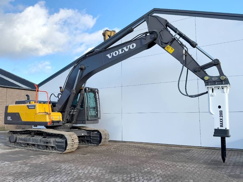 Volvo EC220DB + Maxx 2000 Hammer - New / Unused / 2024
