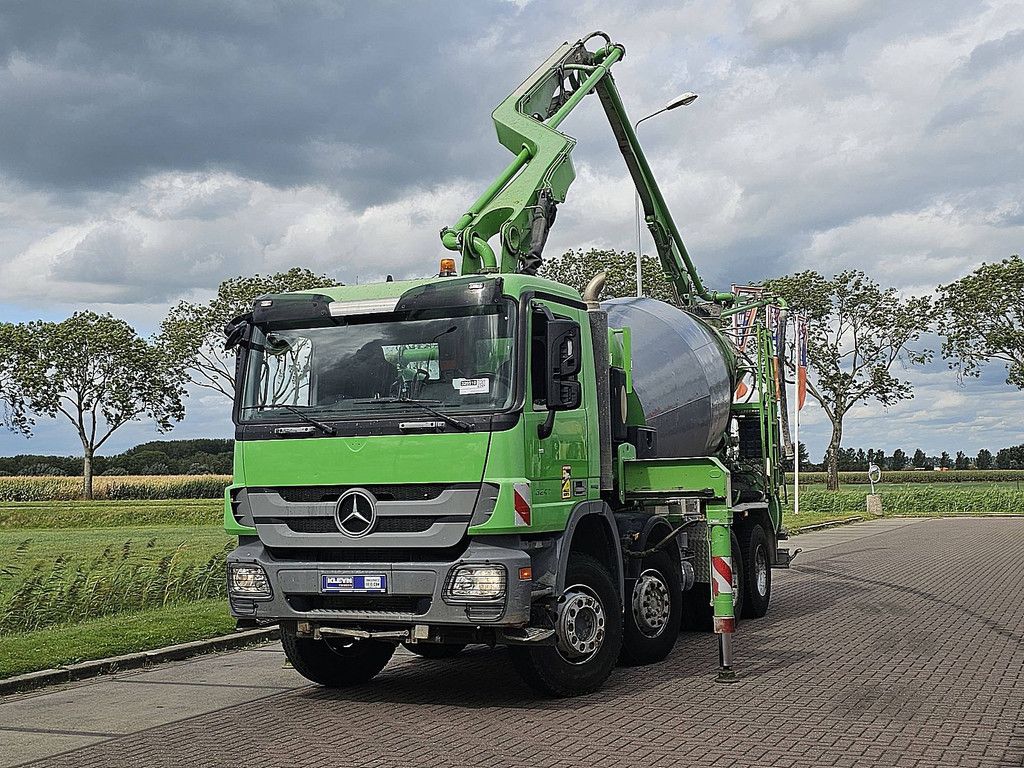 MERCEDES-BENZ ACTROS 3241 pumi,liebherr/21mtr