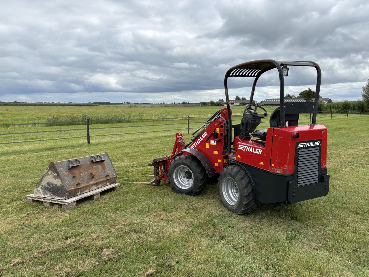 Thaler 2034/KA minishovel knikshovel