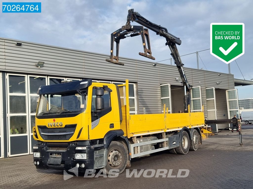 Iveco Stralis 310 6X2 RHD! Atlas 135.2VE-A11 Crane Lift-lenkachse ACC Euro 6