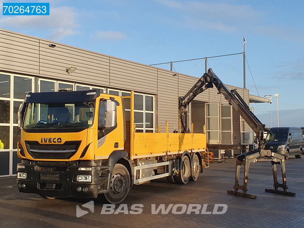 Iveco Stralis 310 6X2 RHD! Atlas 135.2VE-A11 Crane Lift-Lenkachse ACC Euro 6