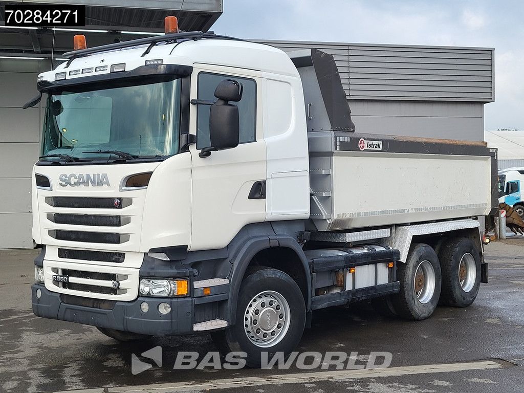 Scania R560 6X4 11 m3 tipper Full steel Retarder Big-Axle Navi Euro 5
