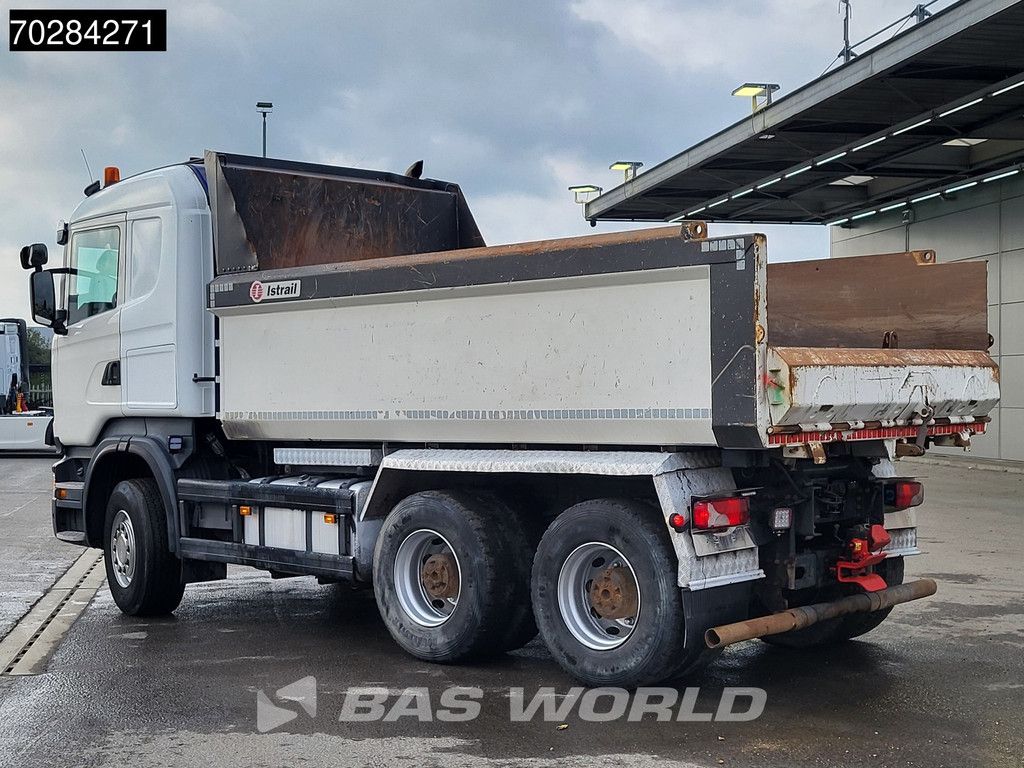 Scania R560 6X4 11 m3 tipper Full steel Retarder Big-Axle Navi Euro 5