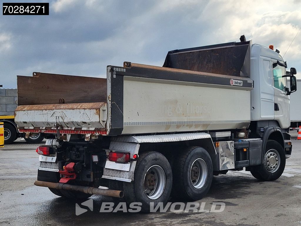 Scania R560 6X4 11 m3 tipper Full steel Retarder Big-Axle Navi Euro 5