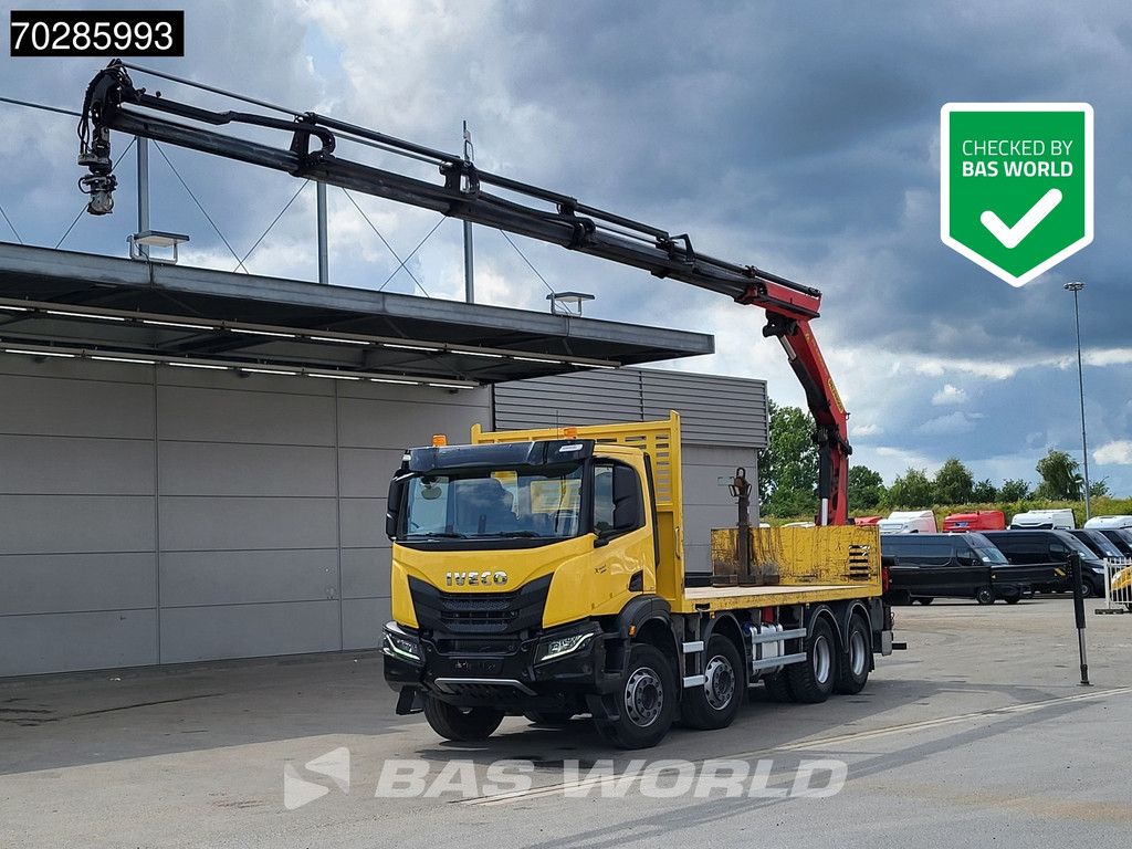 Iveco X-Way 480 8X4 Palfinger PK22002 EH Kran Crane Rotator Retarder Euro 6