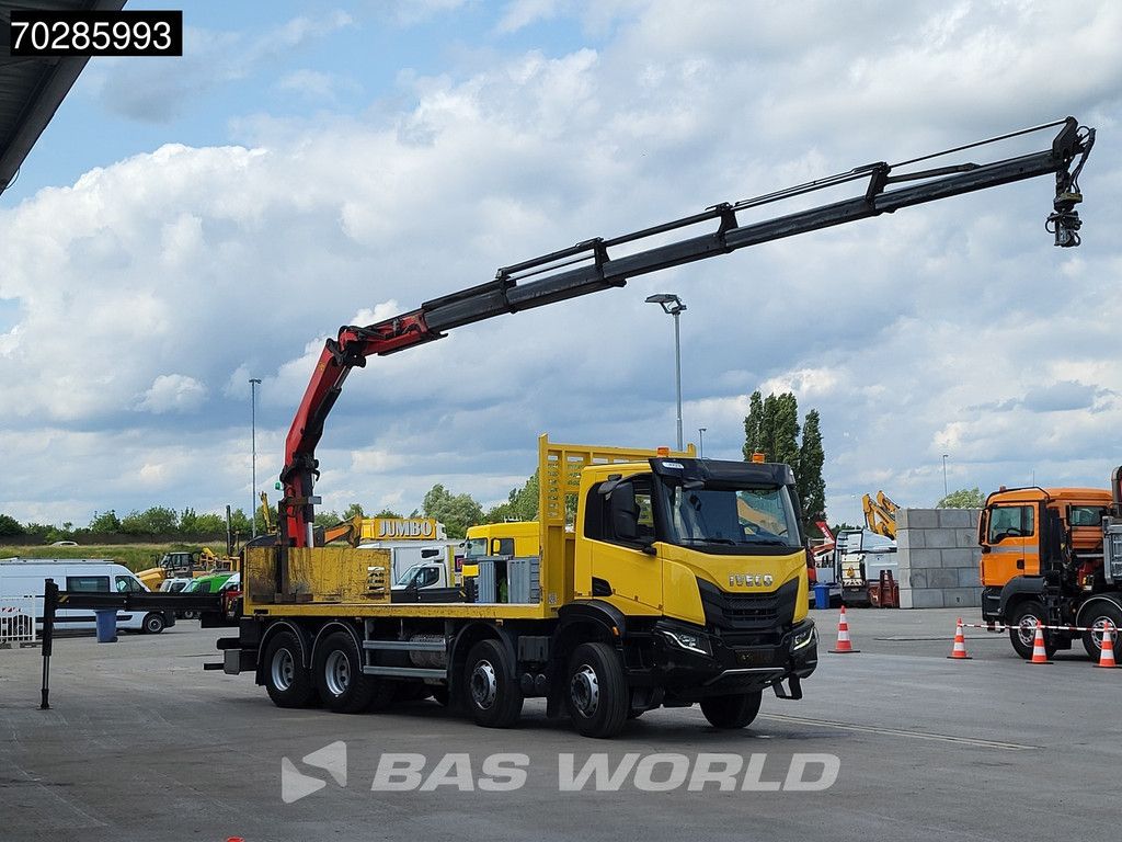 Iveco X-Way 480 8X4 Palfinger PK22002 EH Kran Crane Rotator Retarder Euro 6