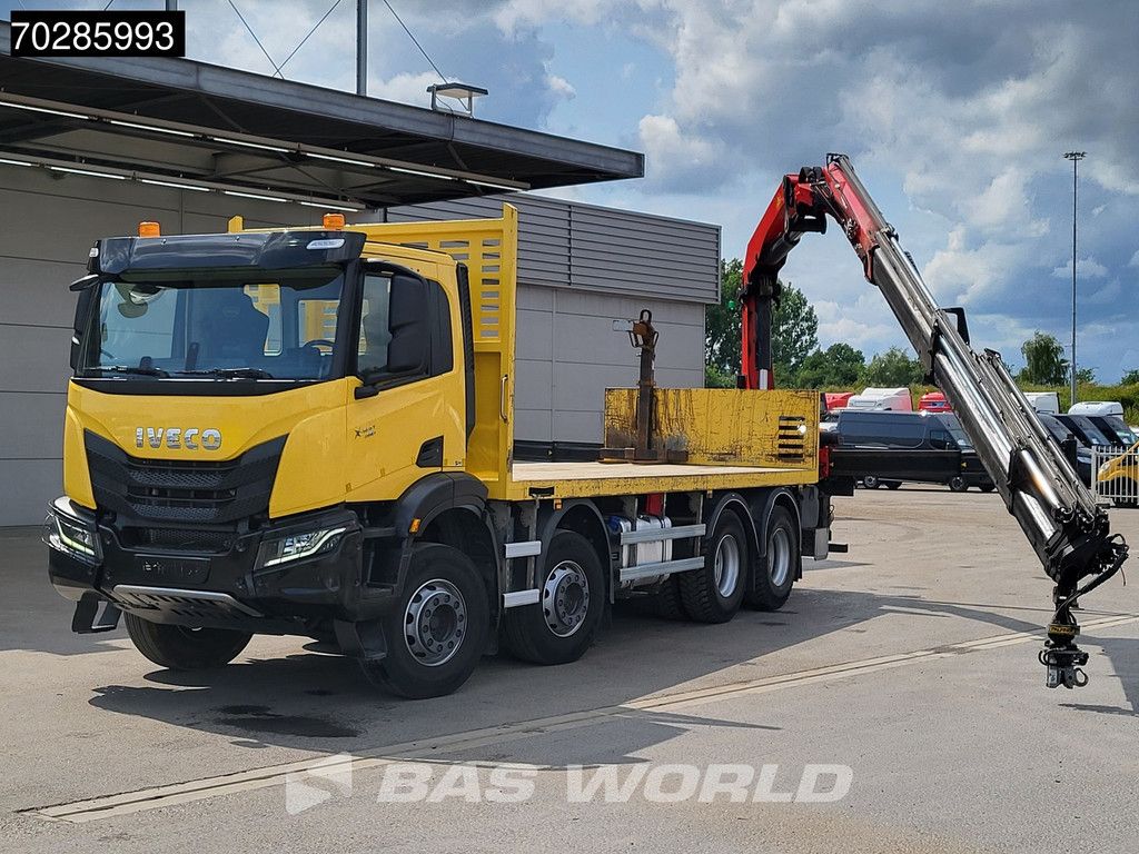 Iveco X-Way 480 8X4 Palfinger PK22002 EH Kran Crane Rotator Retarder Euro 6