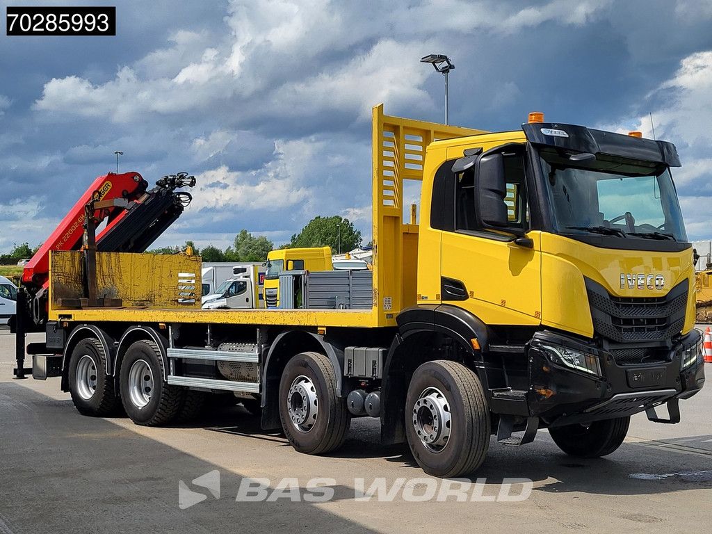 Iveco X-Way 480 8X4 Palfinger PK22002 EH Kran Crane Rotator Retarder Euro 6