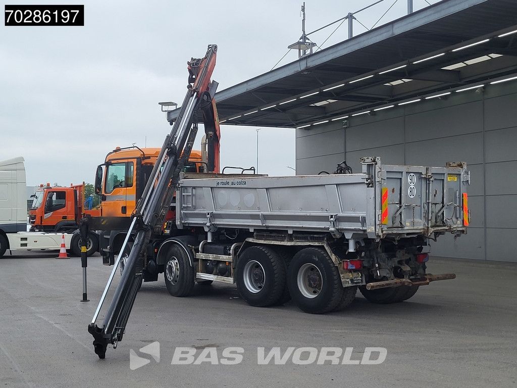 MAN TGS 35.400 8X4 Palfinger PK16001 K Kran Crane Retarder Big-Axle 2-Way tipper Euro 6