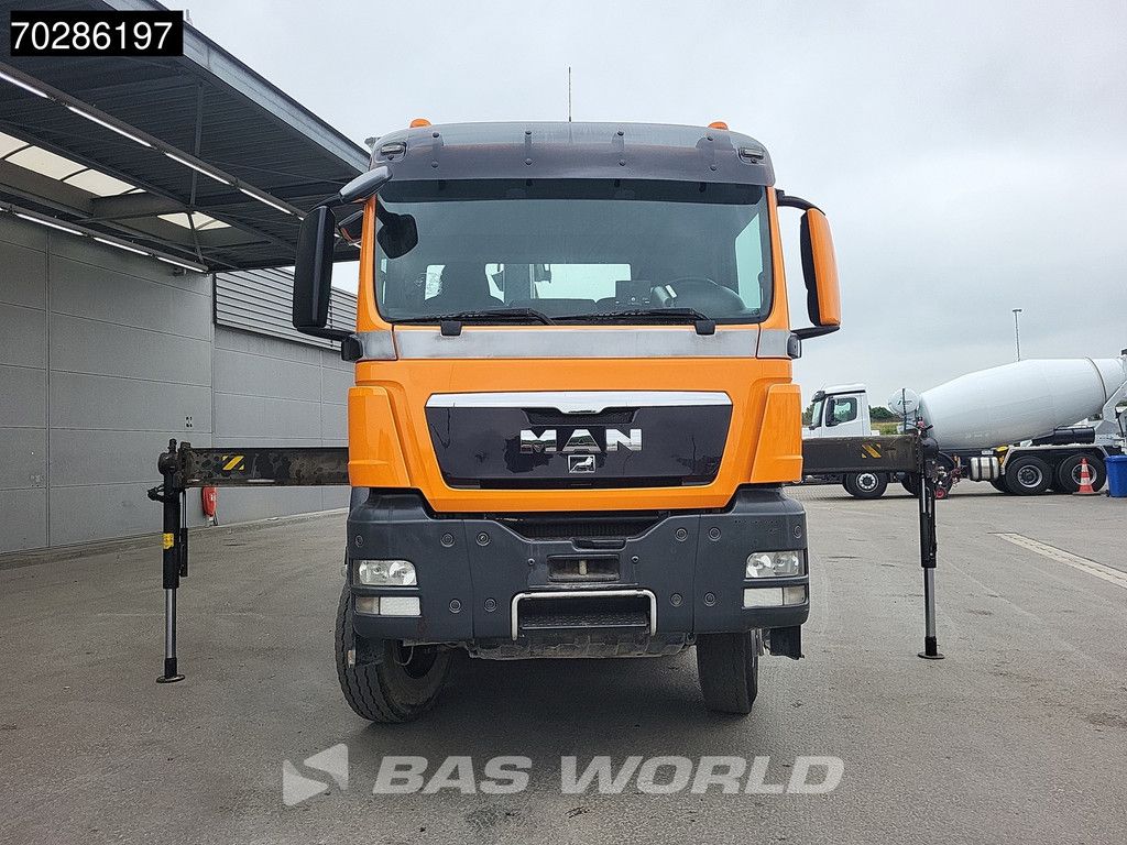 MAN TGS 35.400 8X4 Palfinger PK16001 K Kran Crane Retarder Big-Axle 2-Way tipper Euro 6