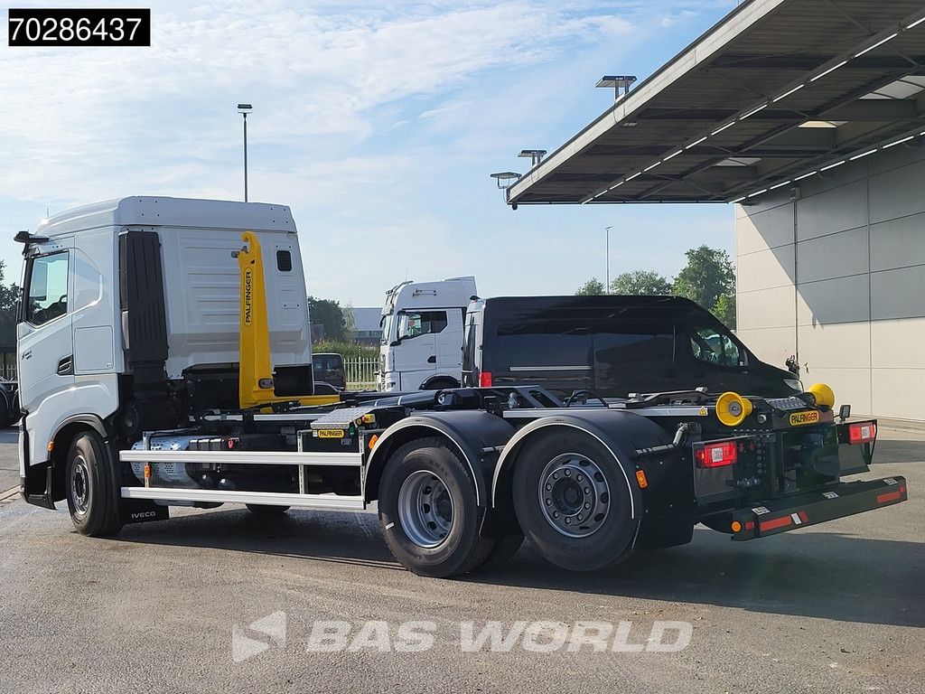 Iveco X-Way 580 6X2 Palfinger PHT20SLD5 Hooklift Lift+steering Axle Automatic Navi ACC LED Euro 6