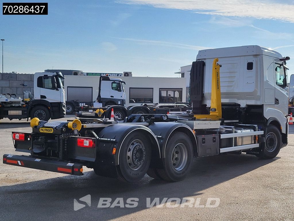Iveco X-Way 580 6X2 Palfinger PHT20SLD5 Hooklift Lift+steering Axle Automatic Navi ACC LED Euro 6