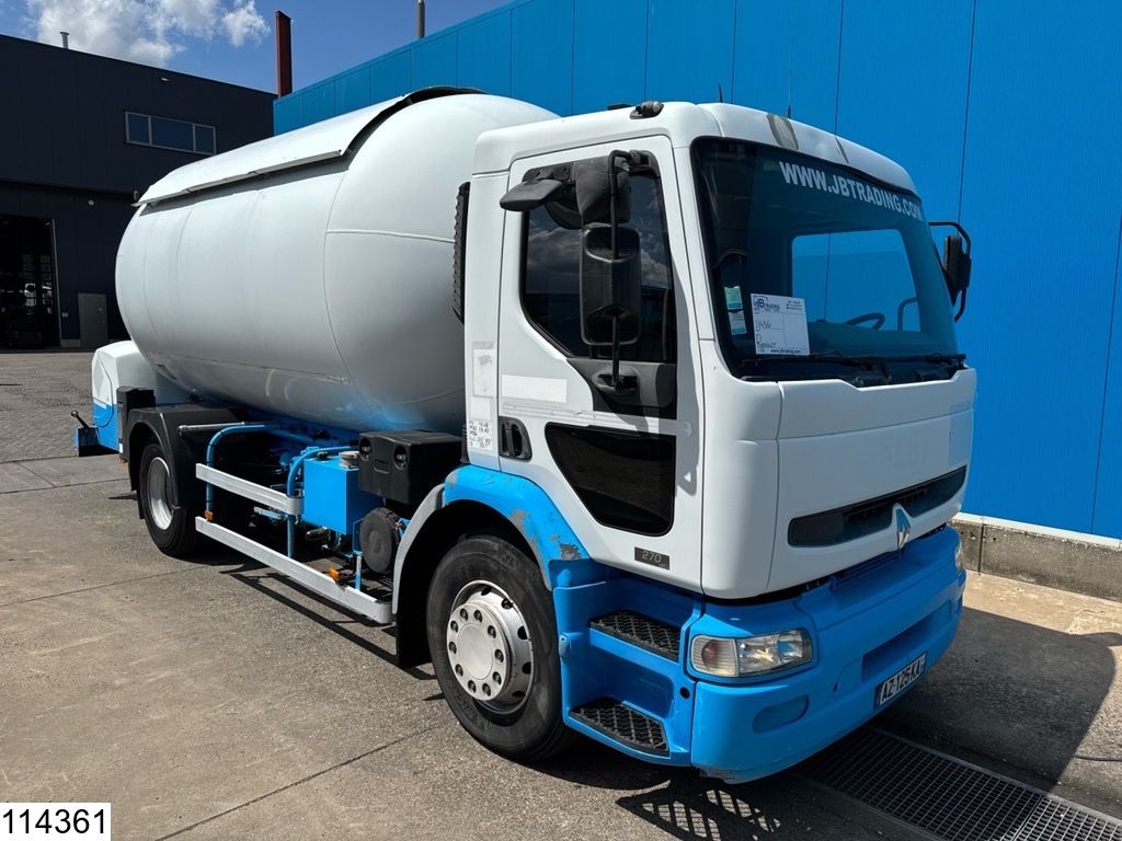 Renault Premium 270 20215 Liter, LPG GPL, Gas tank, Steel suspension