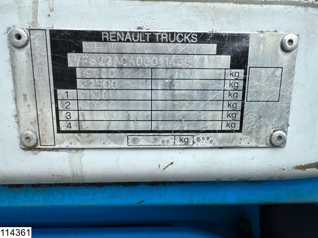 Renault Premium 270 20215 Liter, LPG GPL, Gas tank, Steel suspension