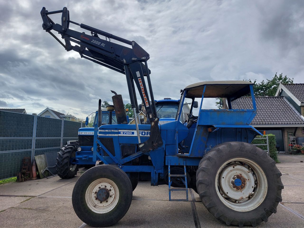 Ford 6700 met voorlader