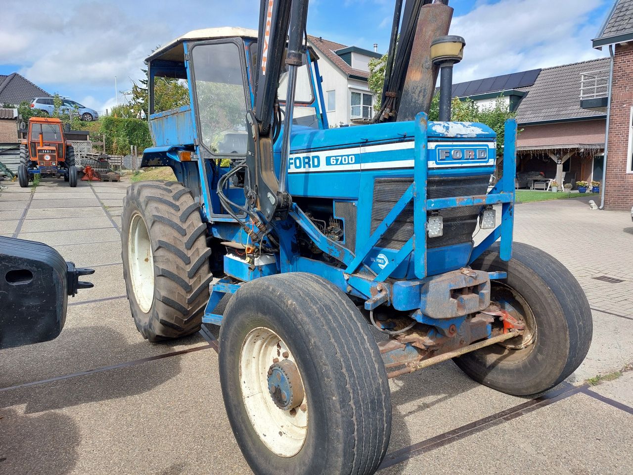 Ford 6700 met voorlader