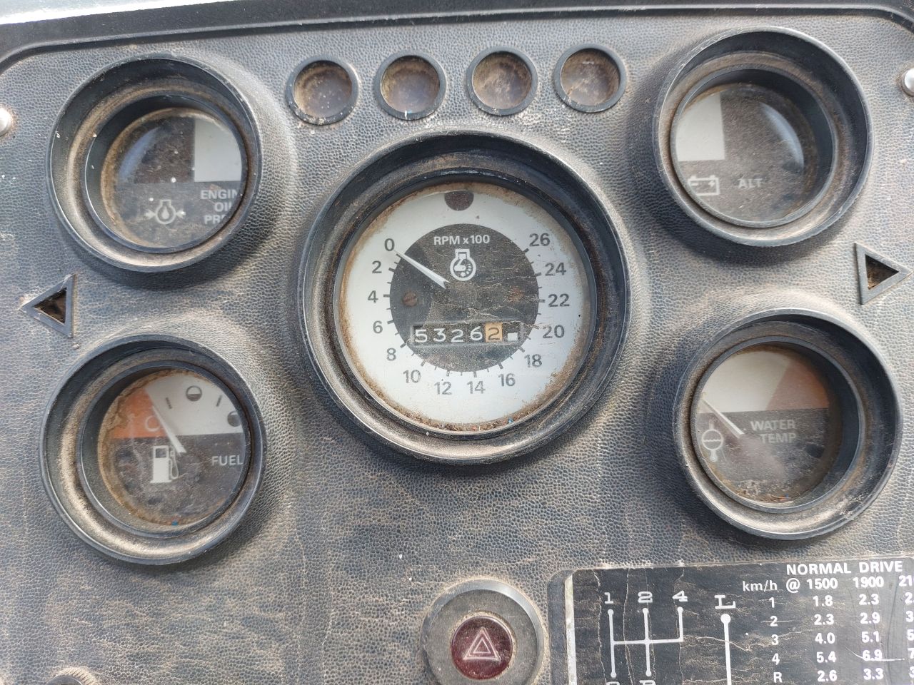 Ford 6700 met voorlader