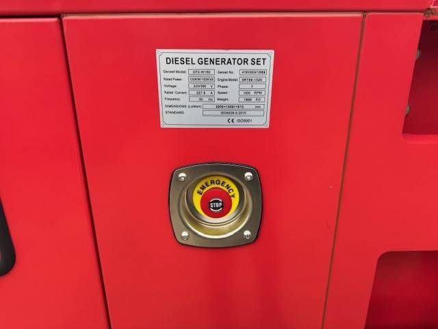 Generator Ricardo GF2-W150 Diesel 150kVA 2025 Neu