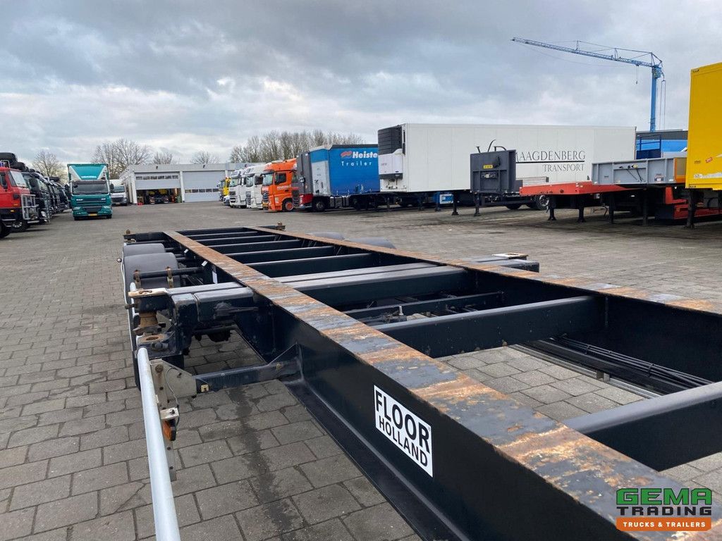 Floor FLCO 12-18 2-Achsen-BPW – Trommelbremsen – 2x 20FT 1 x 40FT - 4140KG
