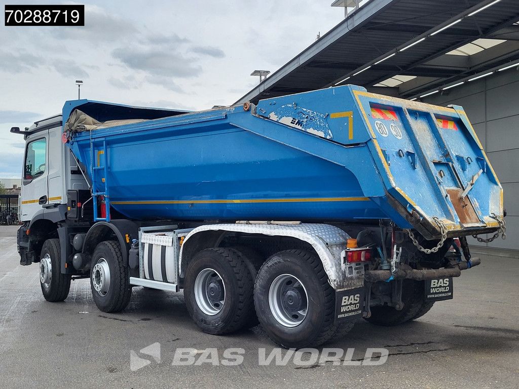 Mercedes Arocs 3243 8X4 Retarder 18m3 Marrel Steelsuspension Automatic MirrorCam Navi Euro 6