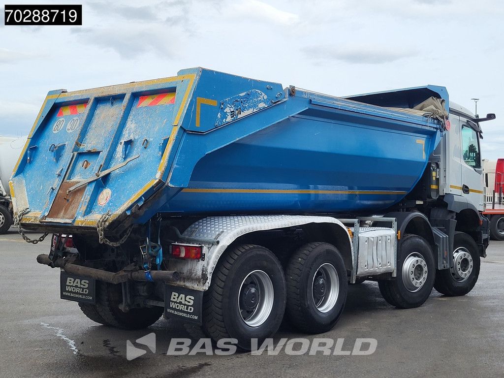 Mercedes Arocs 3243 8X4 Retarder 18m3 Marrel Steelsuspension Automatic MirrorCam Navi Euro 6
