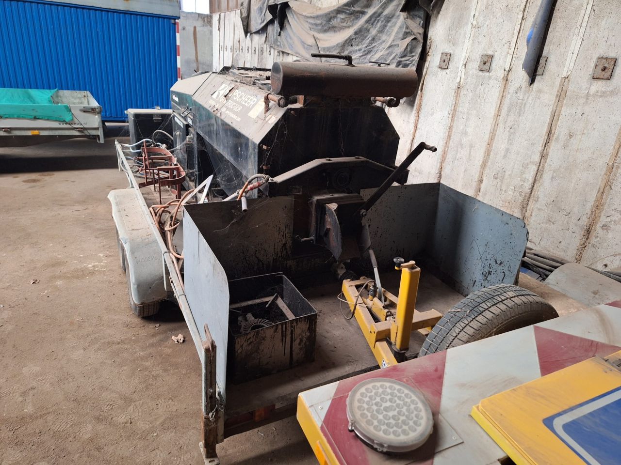 Mobiele asfalt mixer