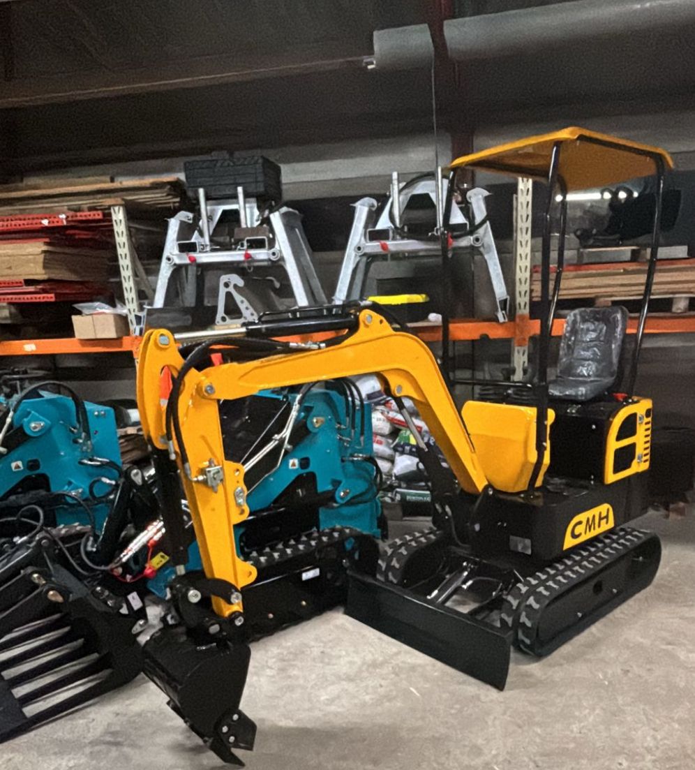 Cmh minigraver Kubota Janmar bobcat