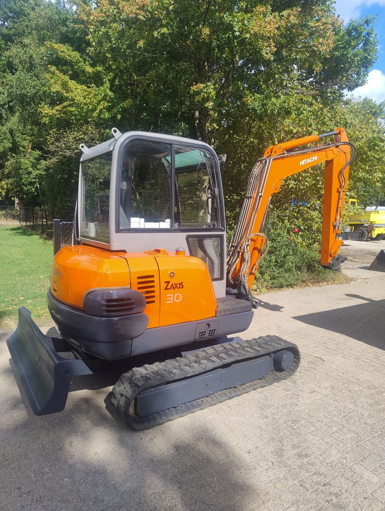 Hitachi zx30 2007 sloop sorteer functie