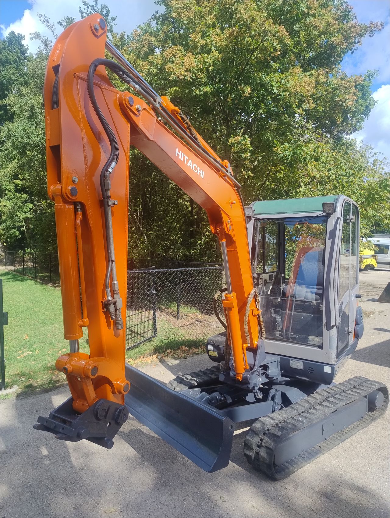 Hitachi zx30 2007 sloop sorteer functie