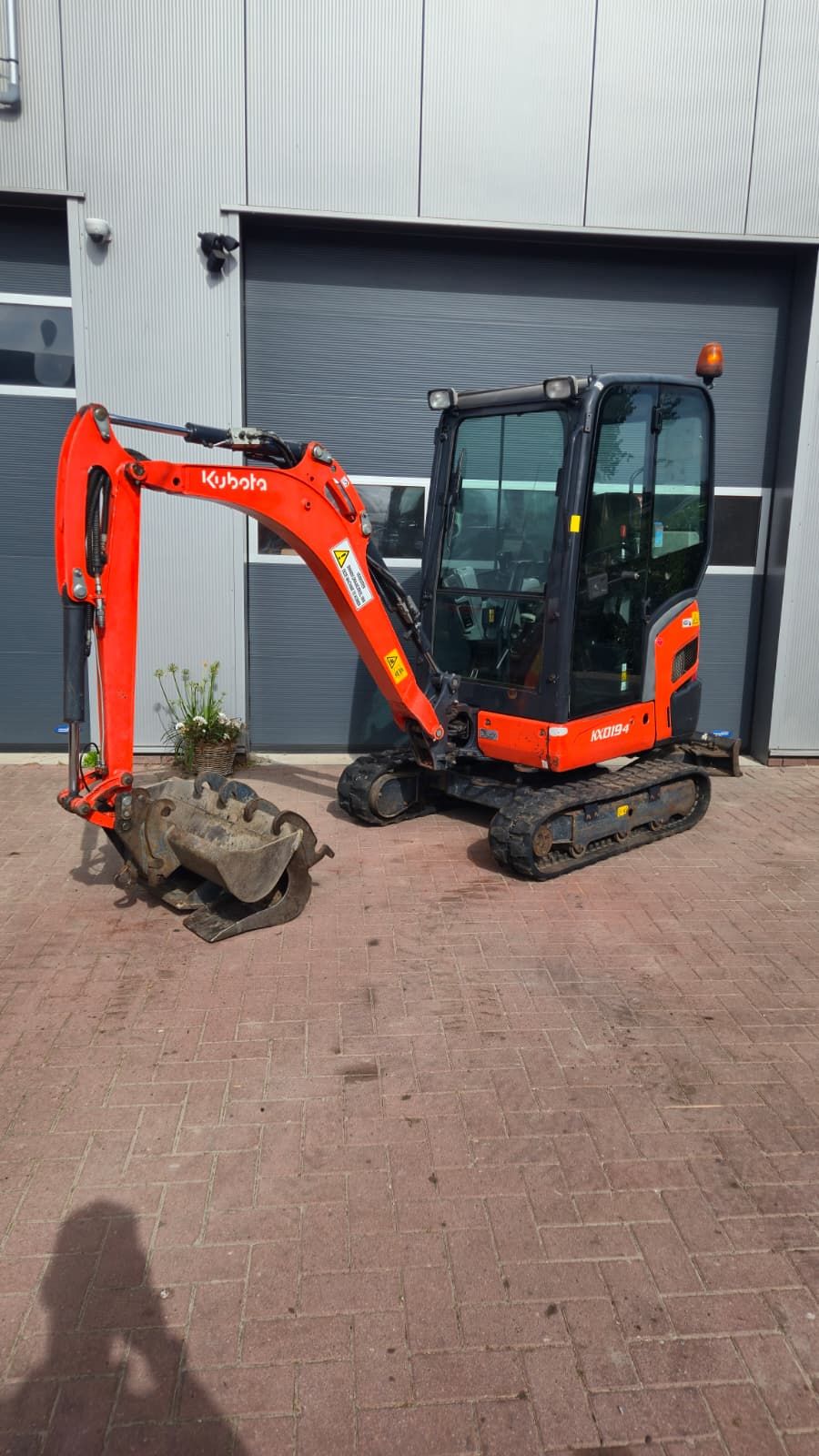 Kubota KX019-4 bj 2015 2698 uur minigraver