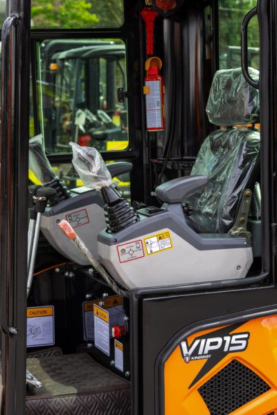 Minigraafmachine Kingway VIP15 joysticks NIEUWE LEVERING