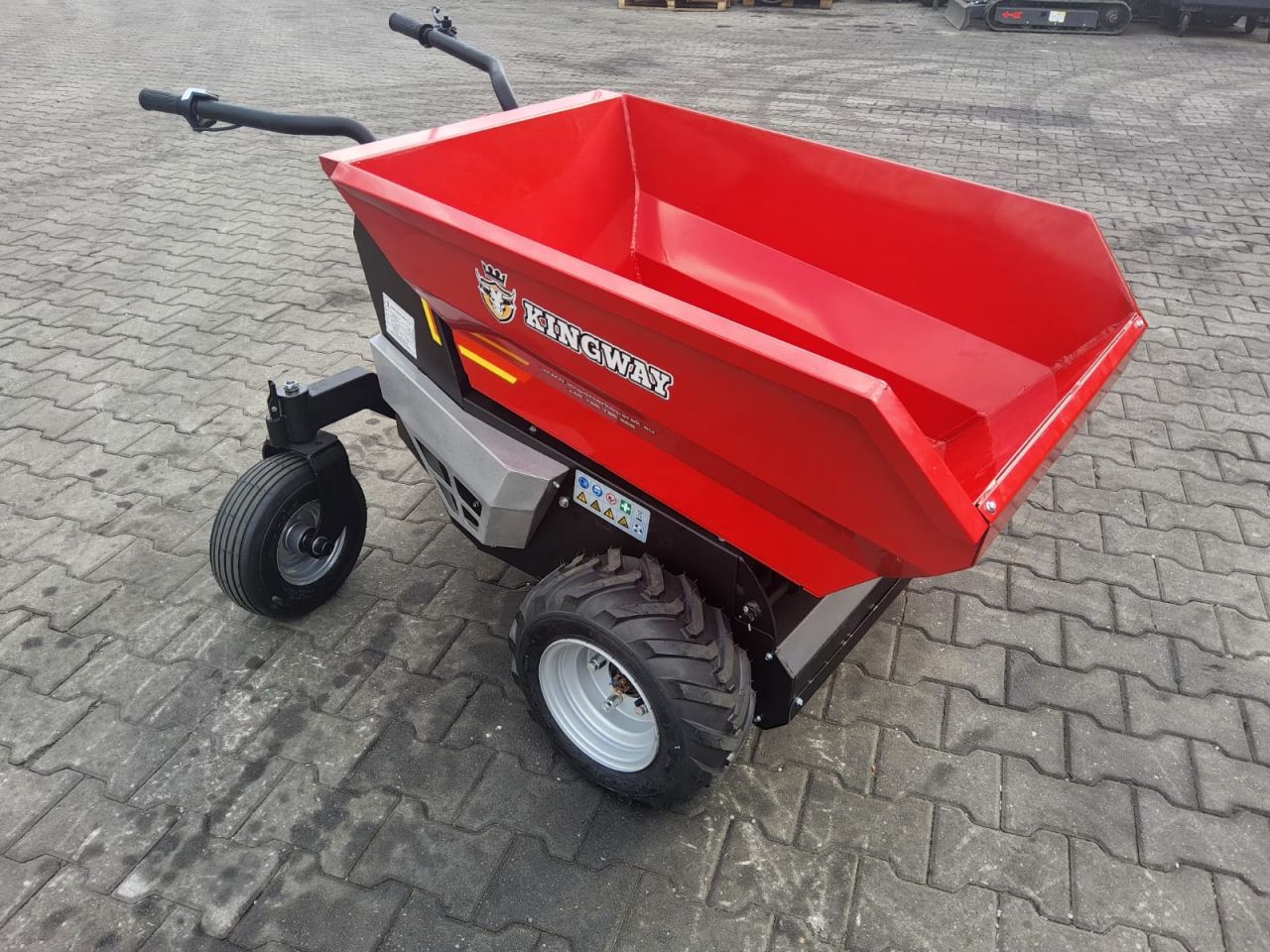 Elektrische kruiwagen dumper Kingway NIEUW 500 KG