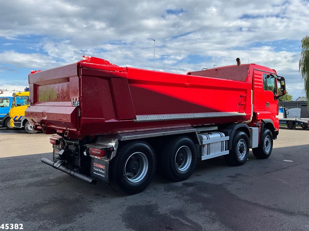 Man TGS 35.510 8X4 15m³ kipper