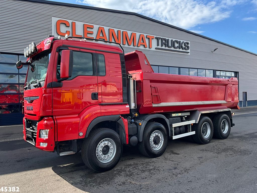 Man TGS 35.510 8X4 15m³ kipper
