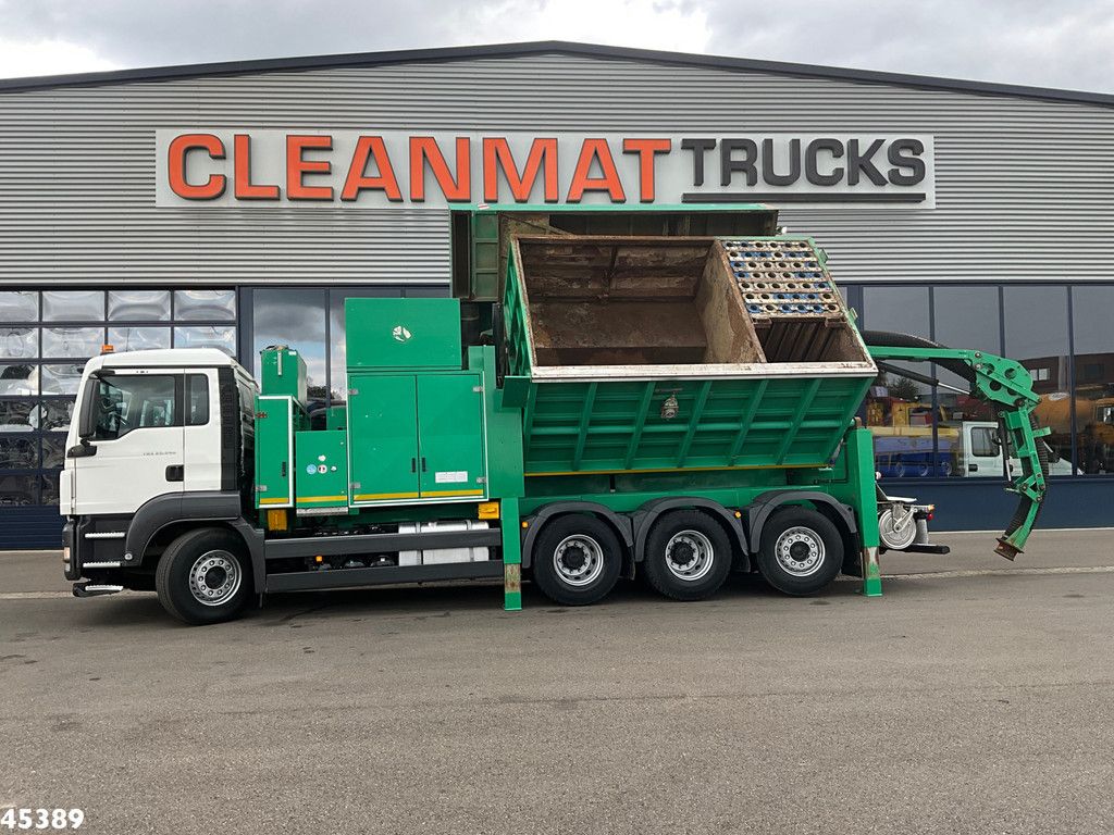 Man TGS 35.540 8x4 MTS Saugbagger