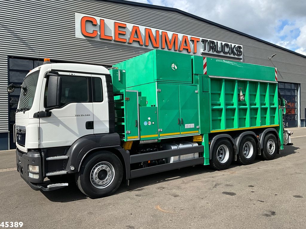 Man TGS 35.540 8x4 MTS Saugbagger