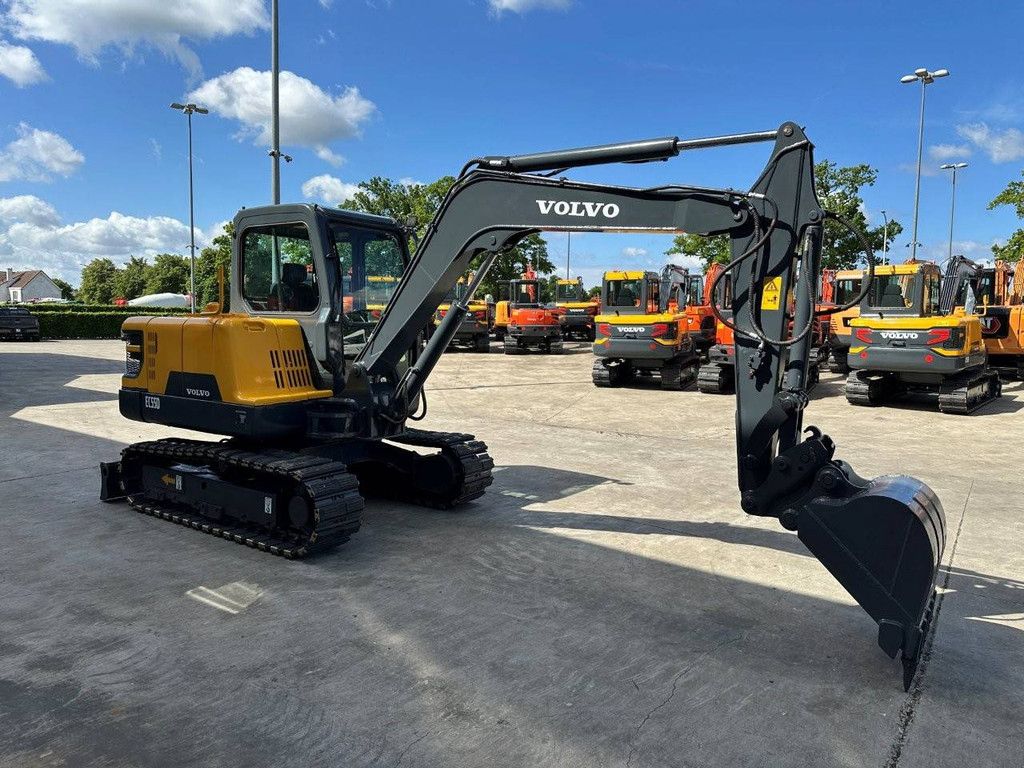 Rupsgraafmachine Volvo EC55D Diesel 2016